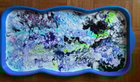 Image 1 of Hand Painted Floor Tray