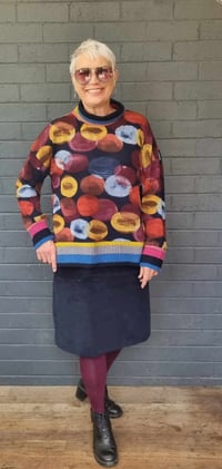 Image 5 of KylieJane oversized jumper- autumnal