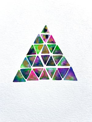 Image of Friday Watercolor Meditation ~ 10am - 11am