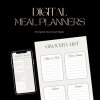 Digital Meal Planner