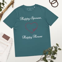 Image 4 of Happy House Unisex Organic Cotton T-shirt