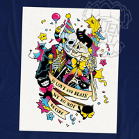 Image 2 of Love & Death Print