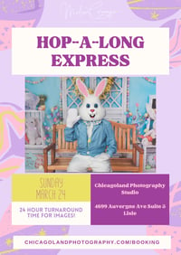 SUNDAY 3/24 The Hop-A-Long Express