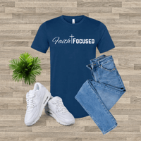 Image 1 of Faith Focused T-Shirt