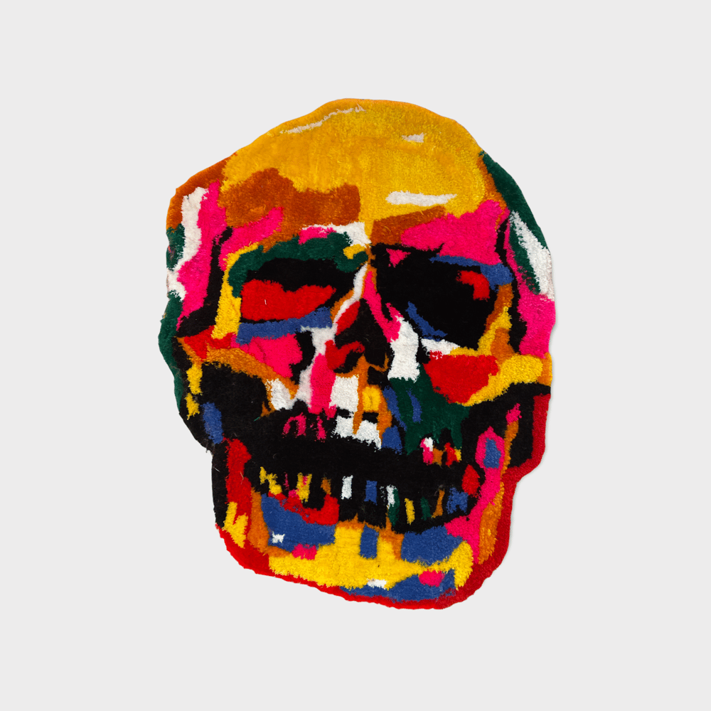 Image of Colorful skull