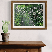 Image 1 of White Symphony, at Monet's Garden | Art Print