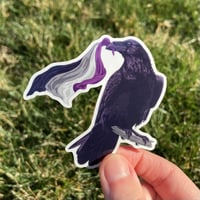 Image 3 of Ace Raven Sticker