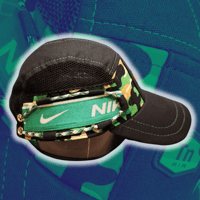 Image 2 of Camo/Black NIKE TN 5 panel hat (1/3)