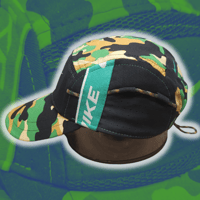 Image 2 of Camo/Black NIKE 5 panel hat (3/3)