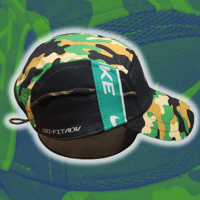 Image 4 of Camo/Black NIKE 5 panel hat (3/3)