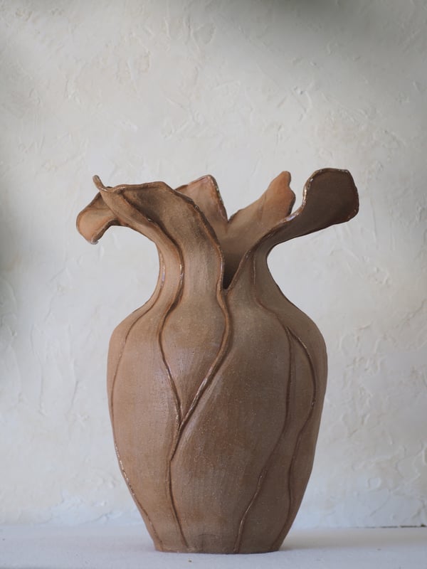 RIDGES bloom vase