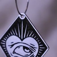 Image 2 of Eye Stainless Steel Earrings