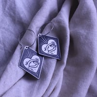 Image 3 of Eye Stainless Steel Earrings