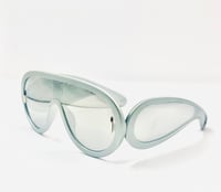 Image 1 of Silver Aviator Sunglasses 