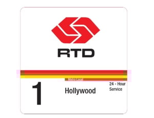 Image of RTD SIGN 