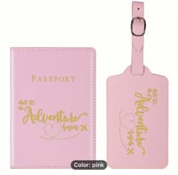 Image 1 of Adventure Passport Holder&Luggage Tag