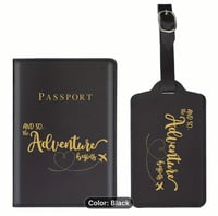 Image 2 of Adventure Passport Holder&Luggage Tag