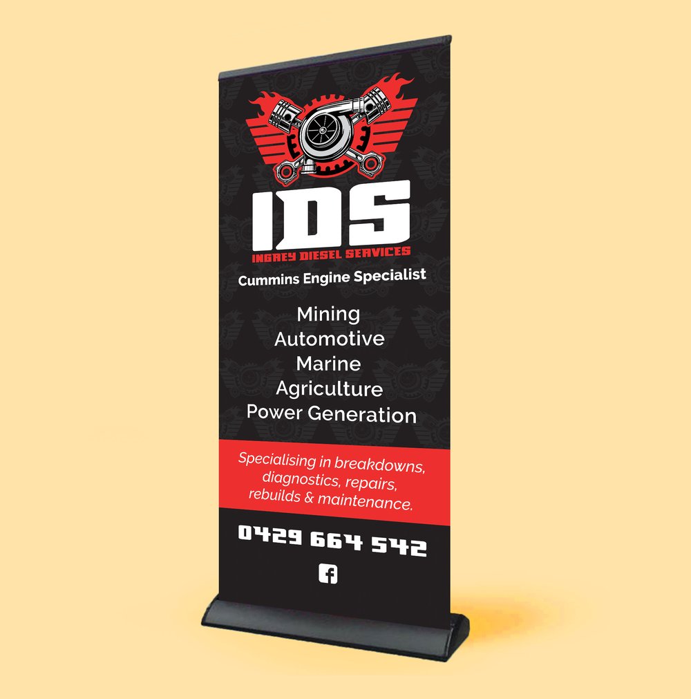 Image of Deluxe Pull-Up Banner