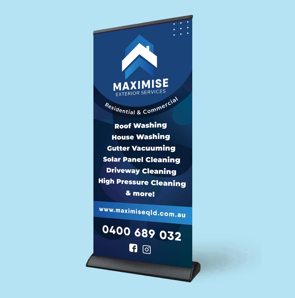 Image of Deluxe Pull-Up Banner