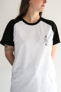 Image 1 of T-shirt baseball Lapine