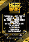 MC CD Birthday Bash 