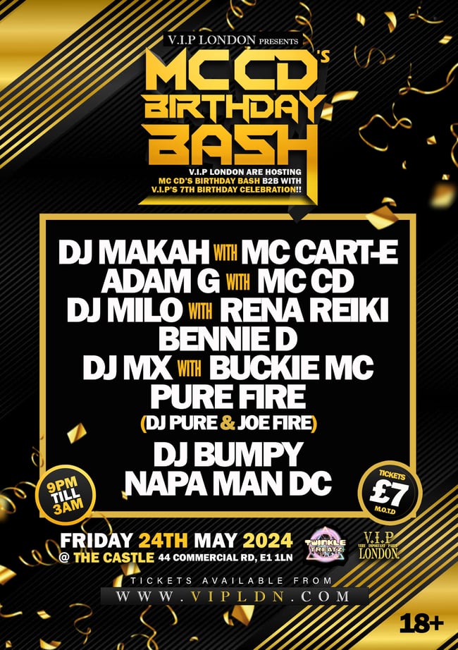 MC CD Birthday Bash 