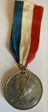 Image 2 of British Empire (1911) King George V (& Mary) Coronation Commemorative Medal