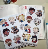 Image 1 of Gummy Dungeon Meshi Sticker Sheet