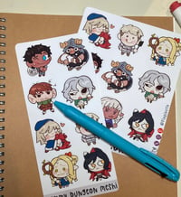 Image 2 of Gummy Dungeon Meshi Sticker Sheet