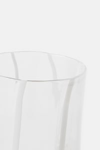 Image 2 of FILIGRANA Low Glass Bianco