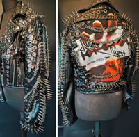 Image 6 of JUDAS PRIEST TOUCH OF EVIL SPIKED BIKER JACKET 