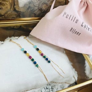 Image of Boucles d'oreilles JAÏ - multicolores