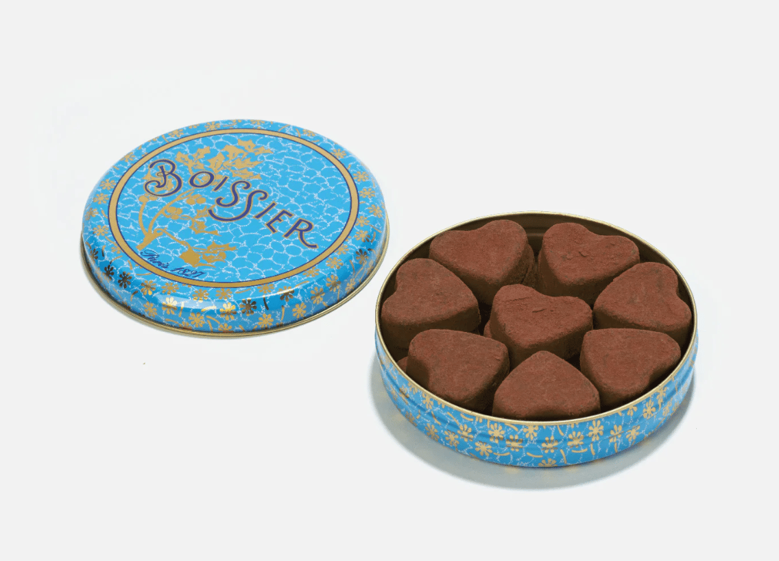 Image of Maison Boissier Chocolates (Perles, Orangettes, Petales, Heart Truffles)