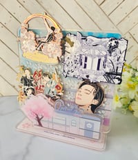 Image 2 of Spring Day Acrylic pin holder - pre order