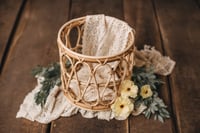 Image 1 of Natural color finish basket 