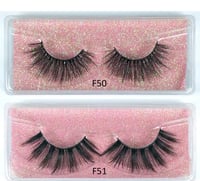 Image 1 of 3D Mink Pretty n Pink Lashes