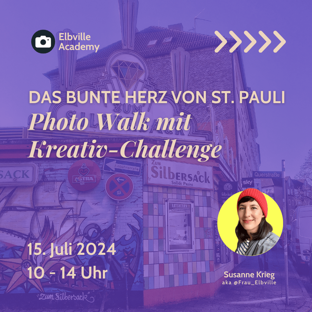 15. Juli 2024: Das bunte Herz von St. Pauli - Photo Walk mit Kreativ-Challenge