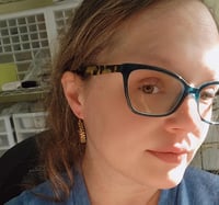 Image 9 of Leafy Vine Hoop Earrings
