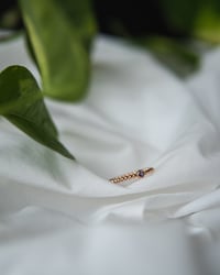 Image of FUTURE - Ring mit Edelstein (recycelt)