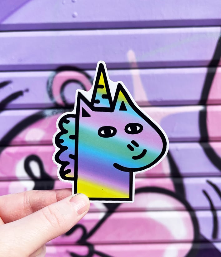 Image of Rainbow Head Unicorn 