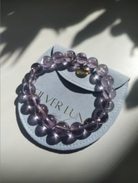 Image 1 of purple azeztulite quartz