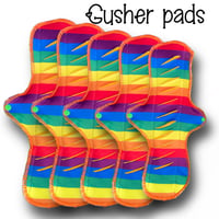 Image 1 of Rainbow Gusher Reusable Pad