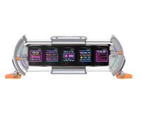 Grabio Times Gate Multi-Functional & Customisable Digital Desktop Clock
