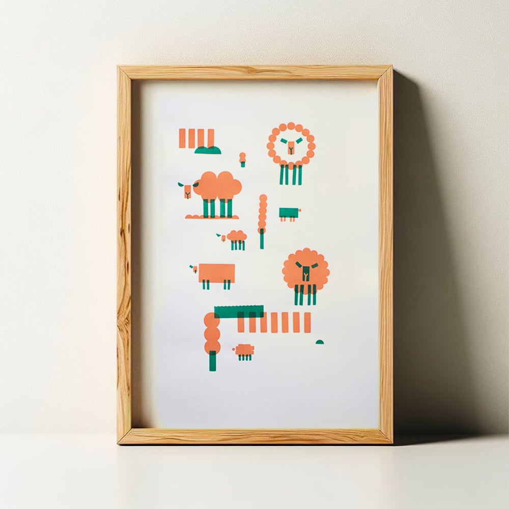 Image of Serigrafia • 50x70 • Nicola Giorgio
