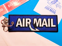 Image 2 of Embroidered Mail Keychain