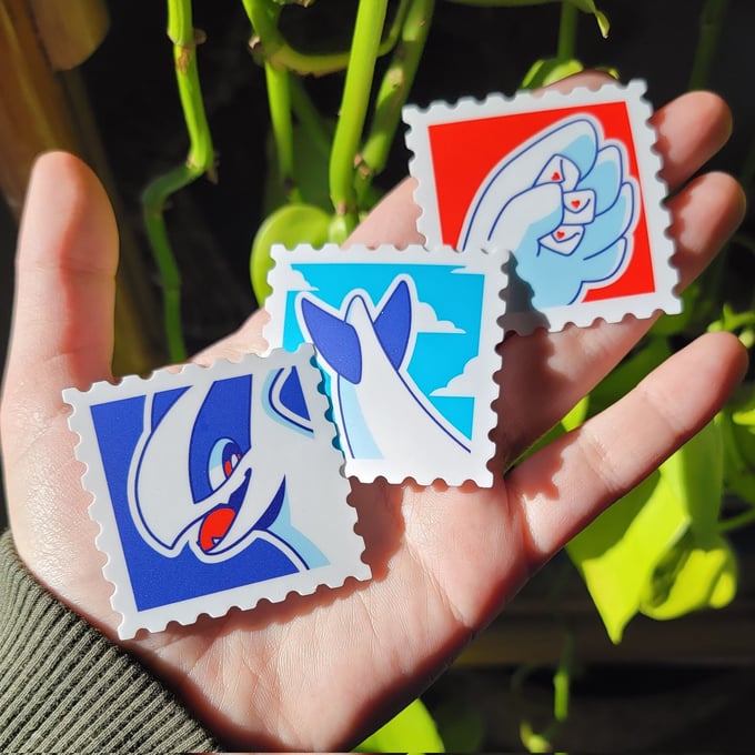 Image of Stamp Sticker Set 