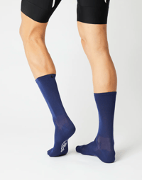 Image 2 of FINGERSCROSSED Classic INDIGO Cycling Socks