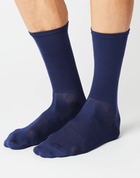 Image 4 of FINGERSCROSSED Classic INDIGO Cycling Socks