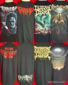 Image of Officially Licensed Turbidity/Guttural Disease/Lumpur Logo/Cover Art Shirts!