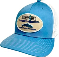H&WC Blue Hat DIE SUBLIMATION LOGO